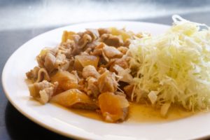 タケムラダイの電子レンジで生姜焼きレシピ!【教えてもらう前と後】