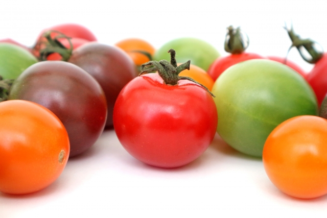 ミニトマトは色によって栄養が違う？黄色や緑の効果や効能とは？